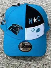 Awesome CAROLINA PANTHERS 9FORTY STRAPBACK HAT - NWT