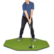 GoSports Golf Hitting Mat - ELITE 5' x 5' Size - 15mm