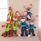 Zootopia Judy Hopps Nick Wilde Plush Toy Doll Rabbit Fox Doll Kids Gifts New