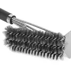 Barbecue Brush And Spatula Single-head Oven Grilling Net Cleaning Brush BBQ