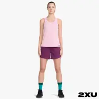 在飛比找momo購物網優惠-【2XU】女 Aero 運動背心(豆沙粉)