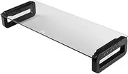 Monitor Desk Stand with USB 3.0 Charging HUB, Screen Riser, for PC/Laptop/iMac - Silver