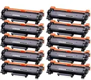 Ink Stop 10 Pack Compatible Toner Cartridge for Brother TN-2450 TN2450 Brother HLL2350DW HLL2375DW HLL2395DW MFCL2710DW MFCL2713DW MFCL2730DW MFCL2750DW