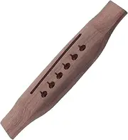Kisangel Acoustic Guitar Replacement Bridge Wooden Folk Guitar Parts for Enhanced Sound and Performance Music Instrument Repair for Practice and Recording