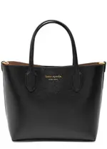 Kate Spade New York Bleecker Medium Leather Tote - Black ONE SIZE