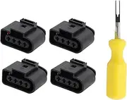MAX COOL Ignition Coil Connector Repair Kit Suitable for VW Passat Audi Skoda 4B0973724