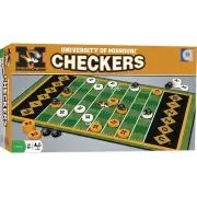Family Game - NCAA Missouri Tigers Checkers - Officially Licensed Board Game ...