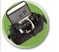 在飛比找Yahoo!奇摩拍賣優惠-LOTUS 快拆相機袋-附背帶 可背可提 附防雨罩.大特價○