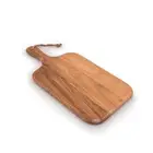 Wood Cutting Board Acacia For Meat Cheese Bread Vegetables & Fruits With Grip