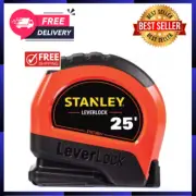 25 Ft. Lever Lock High Visibility Tape Measure easy to use and handle