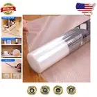 Non-Adhesive Transparent Shelf Liner 30" Wide - Multi-Purpose for Kitchen & More