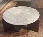 Quartz Agate Stone Table – Unique Natural Stone Accent Table for Luxury Home