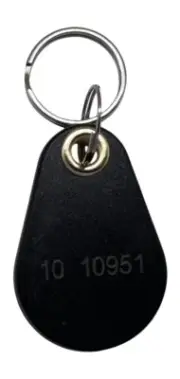 25 Keyscan HID-C1325 36 Bit C15001 Compatible Format Tear Drop Fobs HID-C1386
