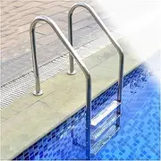 Swimming Pool Ladder,3 Step Pool Pedal,Stainless Steel Pool Steps,Step Handrail Load Bearing 330,for Outdoor/Indoor Swimming Pools(3 Step)