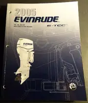 2005 SO EVINRUDE OUTBOARD 40, 50, 60 HP E-TEC SERVICE MANUAL P/N 5005968 (923)