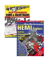 High-Perf Cams & Valvetrains & How To Build Max-Perf Hemi Engines two Book Set