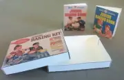 Dollhouse Miniature 1:12 Scale Junior Baking Kit W/2 Cookbooks #3760