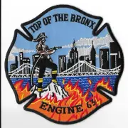 New York Fire Department (FDNY) Engine 63 "Top of the Bronx" Patch V1