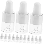 HONMEET 30Pcs Essential Oil Dropper Bottles Glass Bottles with Leak Design for DIY Blends Aromatherapy and Perfume Storage Travel