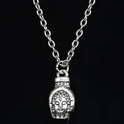 [ZOJK] Necklace 18X8Mm Pendant Short Long Women Men Colar Gift Jewelry Choker