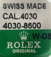 ROLEX DAYTONA FACTORY NEW SEALED WHEEL FOR HOUR COUNTING 4030 8600
