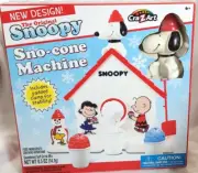 Cra-Z-Art Snoopy Sno-Cone Machine Peanuts Crushed Ice New Design Sealed NEW