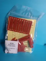 STREET LEVEL FREIGHT DOORS # 60106 N SCALE by DPM