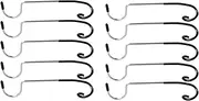 10 Pack Hooks for, Tent Pole Holders for Light Stand, 14cmx3cm