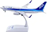 Pre-Built Model Aircraft 16CM Miniature Diecast Aircraft Replica Model 1/200 for ANA B737-700 JA06AN Static Plane Displays Miniature Airplane Model