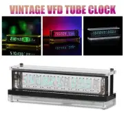 Retro VFD Home Desktop Tube Clock Large Display Ref Nixie Tube Era Decoration