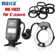 Meike MK-14EXT E-TTL LED Macro Ring Light Flash For Canon EOS 5D II III 6D 7D 60