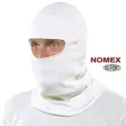 Simpson Safety 23000W SFI Nomex Single Eyeport Balaclava - White