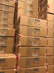 10,000 x Ultra Pro Regular Card Protector Penny Sleeves 100 Packs Sealed Case