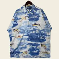 在飛比找蝦皮購物優惠-[ Mitty ] Nautica 劍魚的跳耀世界襯衫 2X