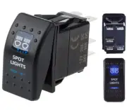 Spot Light 12V ARB Carling Rocker Waterproof Toggle Switch Blue LED Car Boat