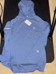 NEW Scotty Cameron/Peter Millar Peace Surfer Circle-T Blue popover hoodie SMALL