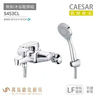 在飛比找蝦皮商城優惠-CAESAR 凱撒衛浴 S453CL 無鉛沐浴龍頭組 搭配蓮