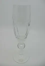 HOME JAMES BLOOMSBURY FLUTE GLASS - 7 3/4" x 1 7/8" 0211I