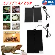 Pet Reptile Heater Heating Pad Aquarium Warming Heat Lizard Mat 110V Under Tank