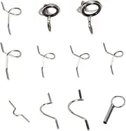 Fly Fishing Rod Tip, Hard Snake Ring Hook Keeper Guide Repair Kit