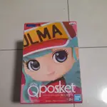 日版 QPOSKET 七龍珠 布瑪  BULMA 布馬 A款  公仔  景品