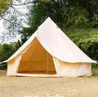 在飛比找Yahoo!奇摩拍賣優惠-蒙古包帳篷戶外露營裝備野營棉布印第安金字塔加厚防雨l