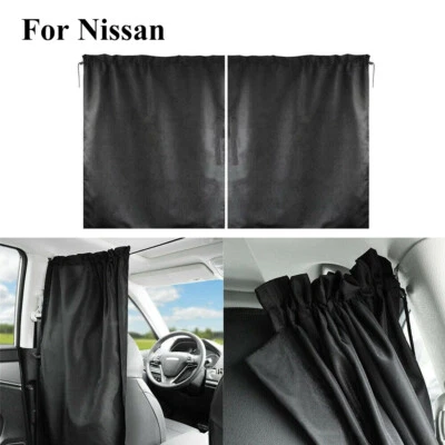 For Nissan Car Divider Curtain Sun Shade Side Window Privacy Travel UV Protector (for: Nissan)