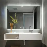 Thermogroup Ablaze Mirror Premium Back-Lit SS Range Mirror 900mm x 750mm SS759C