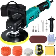 Buffer Polisher 1600W 5/6 Inch Rotary Buffer Polisher Waxer - 6 Variable Speeds