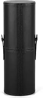 Makeup Brush Holder Travel Brushes Case Bag Cup Storage Dustproof for Women and Girls (Y-Black)