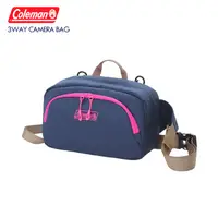 在飛比找PChome24h購物優惠-Coleman 三用相機背包(海軍藍)3 Way Camer