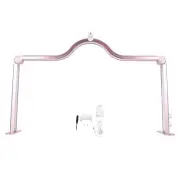 (Rose Gold)Desk Nail Tech Lamp 3000K-6000K LED Nail Lamp Foldable Large Nail HG