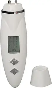 Skin Moisture Analyzer, Portable Water Oil Tester for Skin Care, Face Skin Sensor Tester with 3 Color Indicator Light, Face Moisture Water Analyzer for Home Beauty Salon