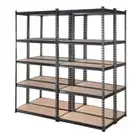4x1.8M Garage Shelving Warehouse Rack Pallet Racking Storage Charcoal